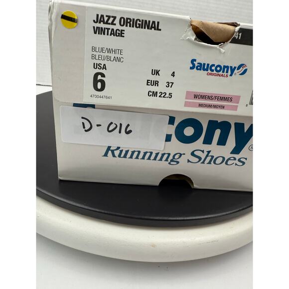 Saucony Jazz Original Womens Size 6 Retro Sneakers Light Blue S60368-41 Shoes - Picture 10 of 10